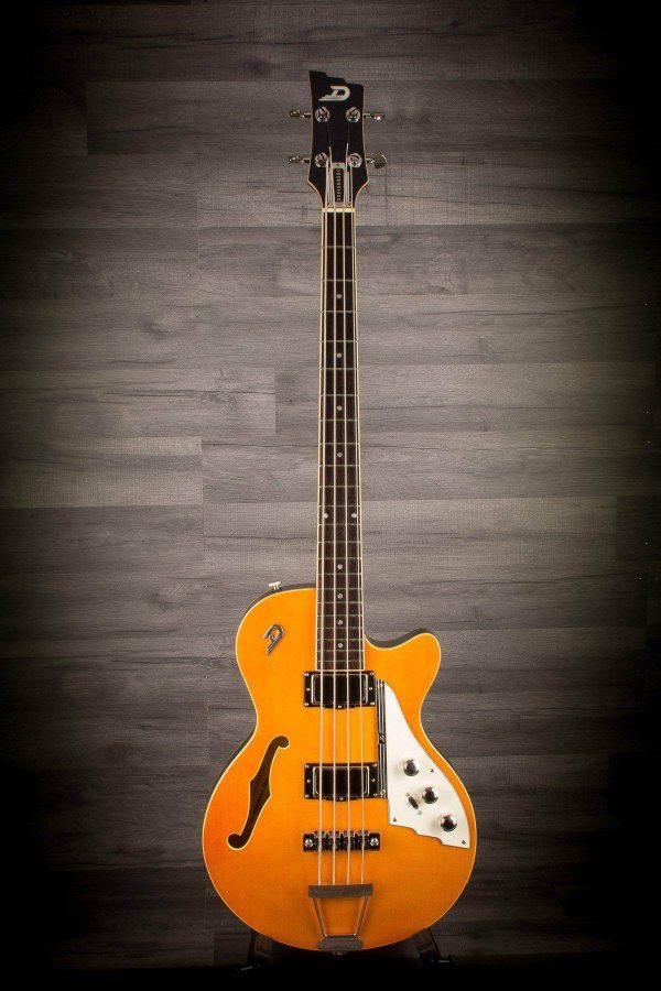 USED - Duesenberg Starplayer Bass Trans-Orange incl. Hard case Fashion