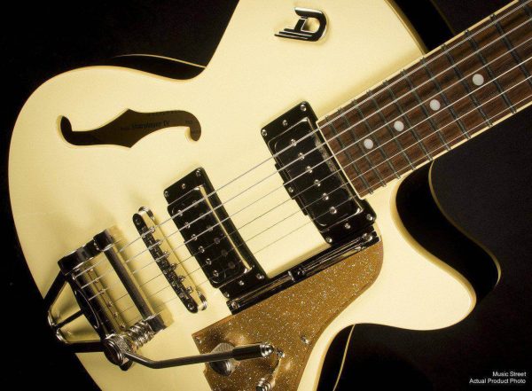 USED - Duesenberg Starplayer Tv Vintage White With Hard Case For Discount