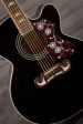 USED - Epiphone EJ-200CE Electro Acoustic - Black For Sale