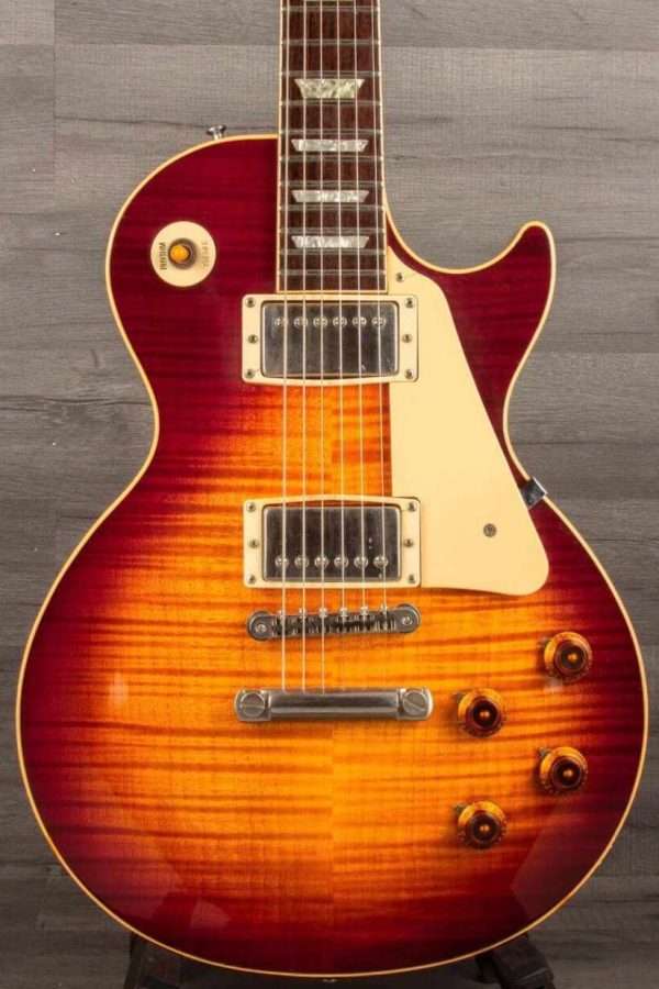 USED - Gibson Les Paul Pre-Historic 1959 Flametop Reissue Electric Guitar - 1986 on Sale