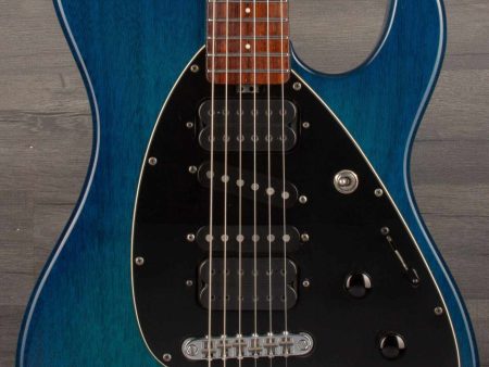 USED - MusicMan Steve Morse - Neptune Blue 2014 Online Sale