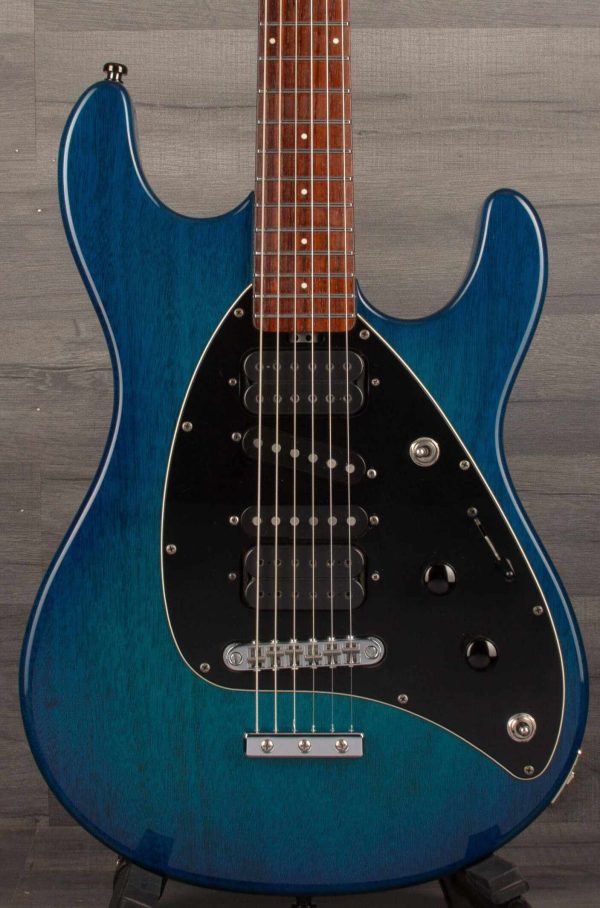 USED - MusicMan Steve Morse - Neptune Blue 2014 Online Sale