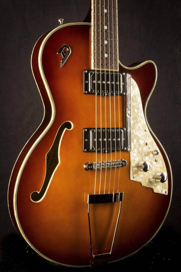 USED - Duesenberg Hollow Series Starplayer Tv - Vintage Brown Online Hot Sale