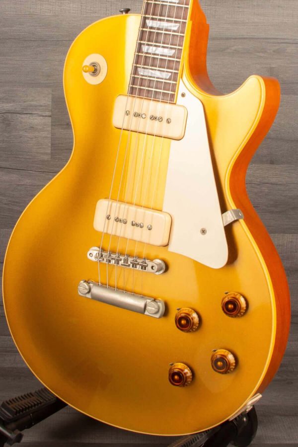 USED - Gibson Les Paul VOS 1956 GoldTop Reissue Electric Guitar - 2001 For Sale