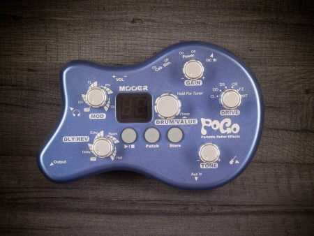 USED - Mooer Pogo Portable Guitar Multi Effects Processor Unit Online Hot Sale