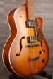 USED - Godin 5th Avenue CW Kingpin II Humbucker - Cognac Burst inc case For Discount