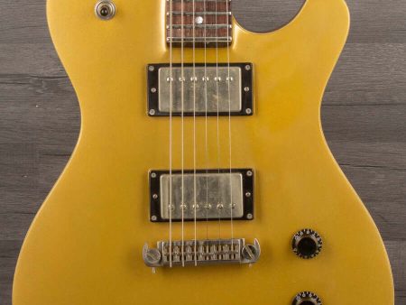 USED - Vanquish Classic Electric Guitar - Gold Online Sale