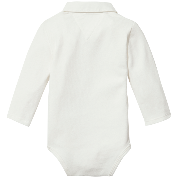 Tommy Hilfiger Baby Boy Poplin Collar Body L S Marshmallow Sale