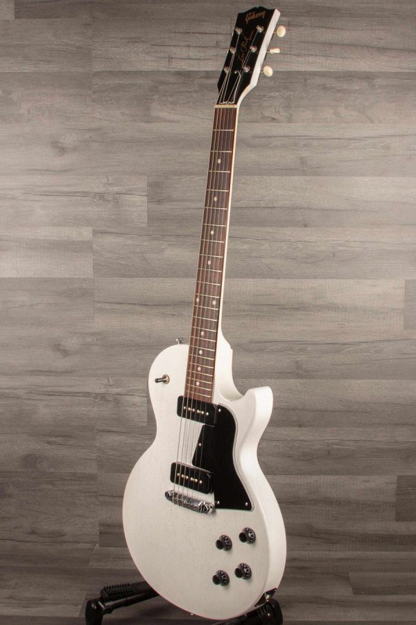 USED - 2021 Gibson Les Paul Special Tribute P90 - Worn White Satin For Sale