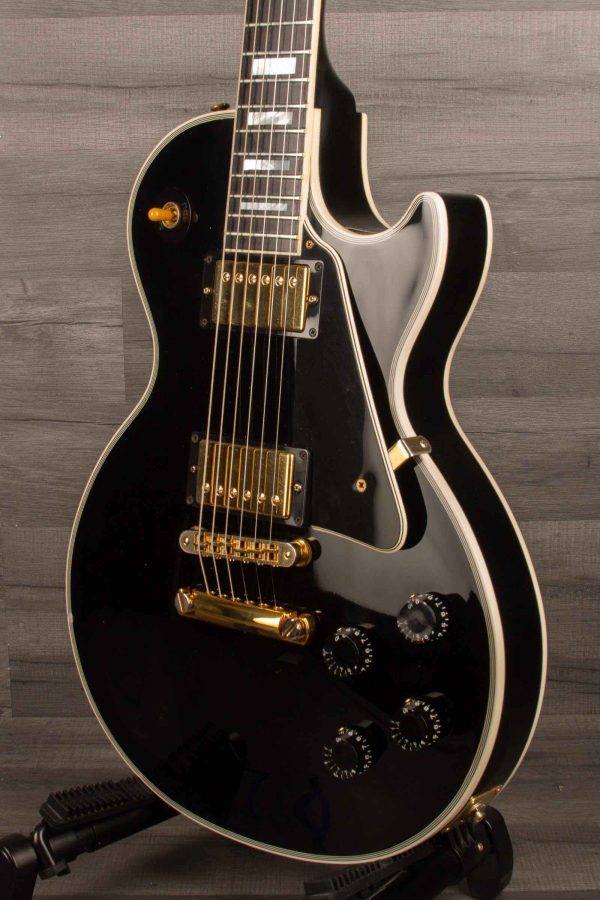 USED - Gibson Les Paul Custom Electric Guitar Ebony - 2008 Online now