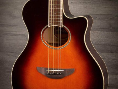 Yamaha APX600 Electro Acoustic Guitar - Old Violin Sunburst For Discount