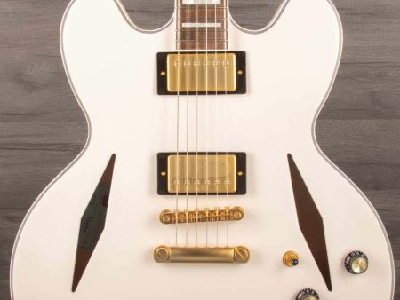 Epiphone Sheraton - Emily Wolfe  White Wolfe  Electric Guitar - Bone White (Includes Epi Lite Case) on Sale