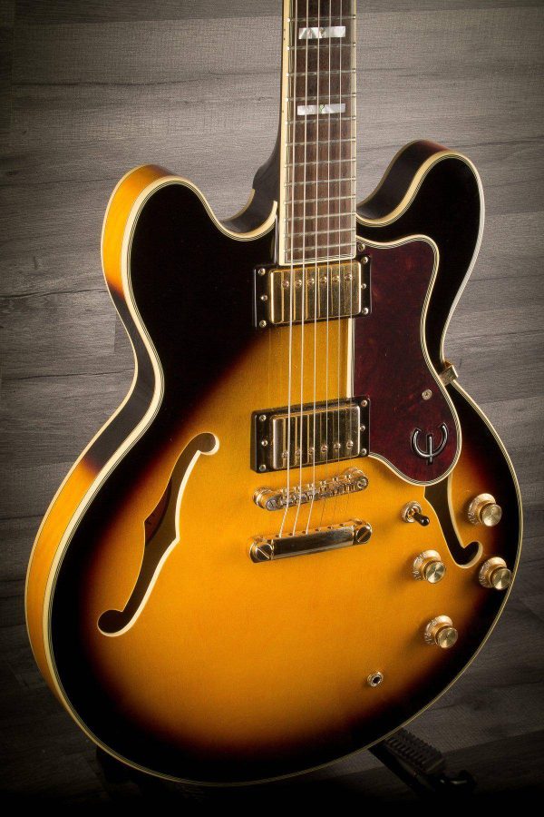 USED - Epiphone Sheraton II Pro (Vintage Sunburst) W Hardcase Supply