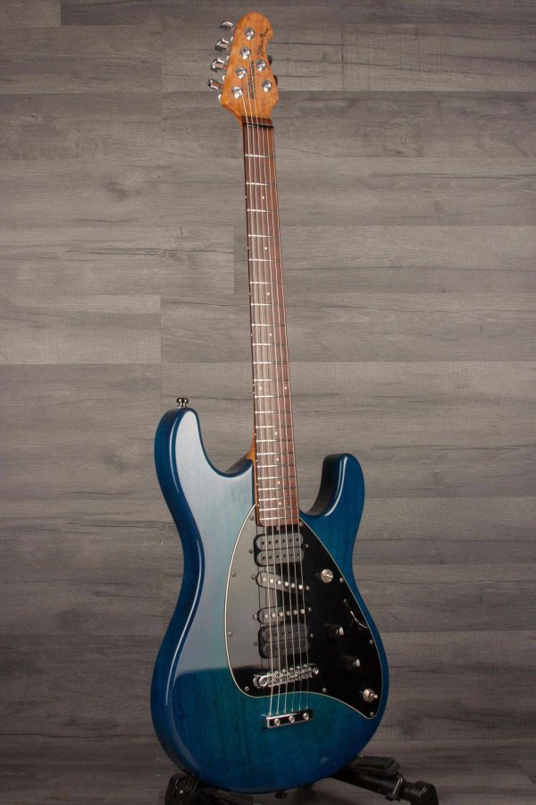 USED - MusicMan Steve Morse - Neptune Blue 2014 Online Sale