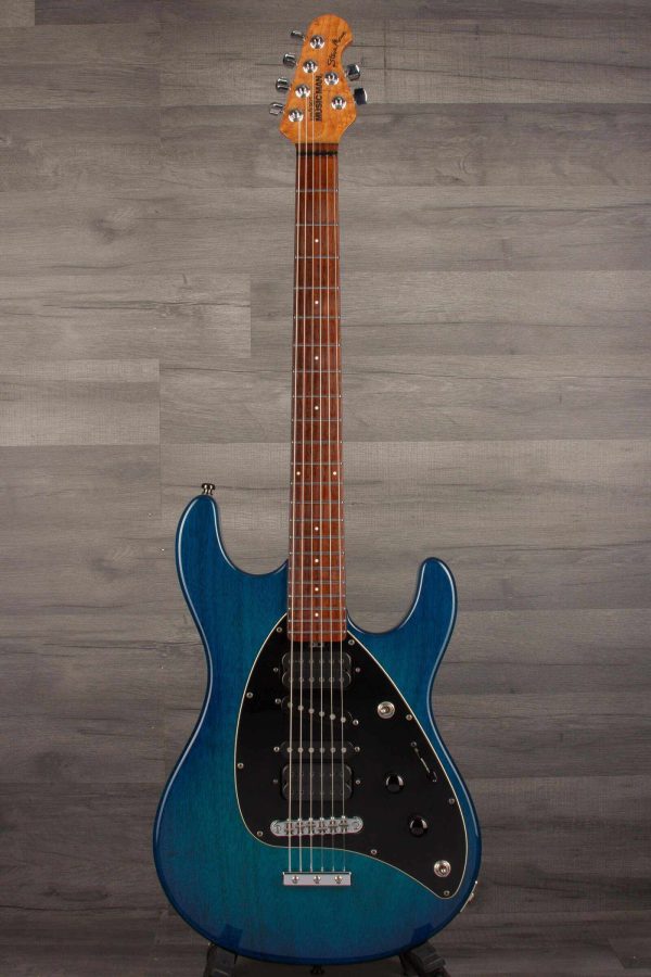 USED - MusicMan Steve Morse - Neptune Blue 2014 Online Sale