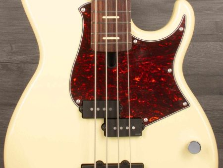 Yamaha BB P34 Pro Series Bass Guitar In Vintage White Hot on Sale