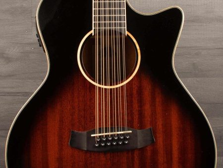 *B Stock Tanglewood TW12VCE Winterleaf 12 string cutaway Electro Acoustic Guitar Discount