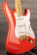 USED - Fender Custom  56 NOS Fiesta red stratocaster s#R88311 Hot on Sale