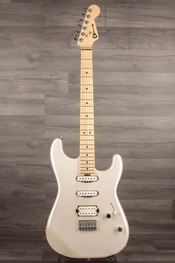 USED - Charvel Pro-Mod San Dimas Style 1 HSS - Platinum Pearl Cheap