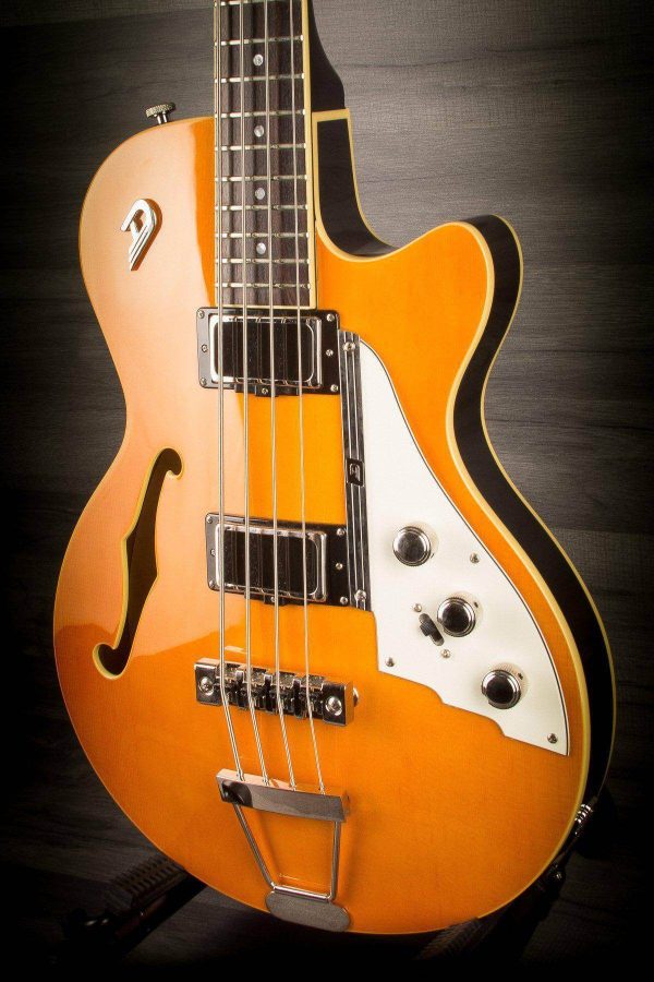 USED - Duesenberg Starplayer Bass Trans-Orange incl. Hard case Fashion