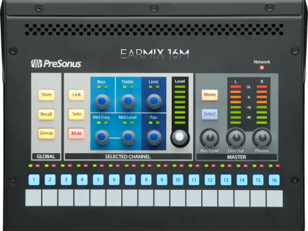 EarMix 16M AVB-networked Personal Monitor Mixer For Discount