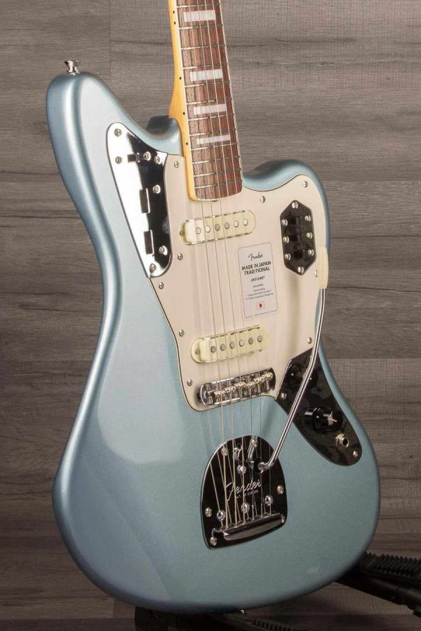 USED - Fender - Traditional Late 60s Jaguar®  Ice Blue Metallic - Made in Japan Online Hot Sale