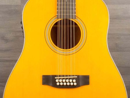 Tanglewood TW40-12-SDANE 12 String Slop Shoulder Dreadnought Acoustic Guitar - Hard Case Cheap