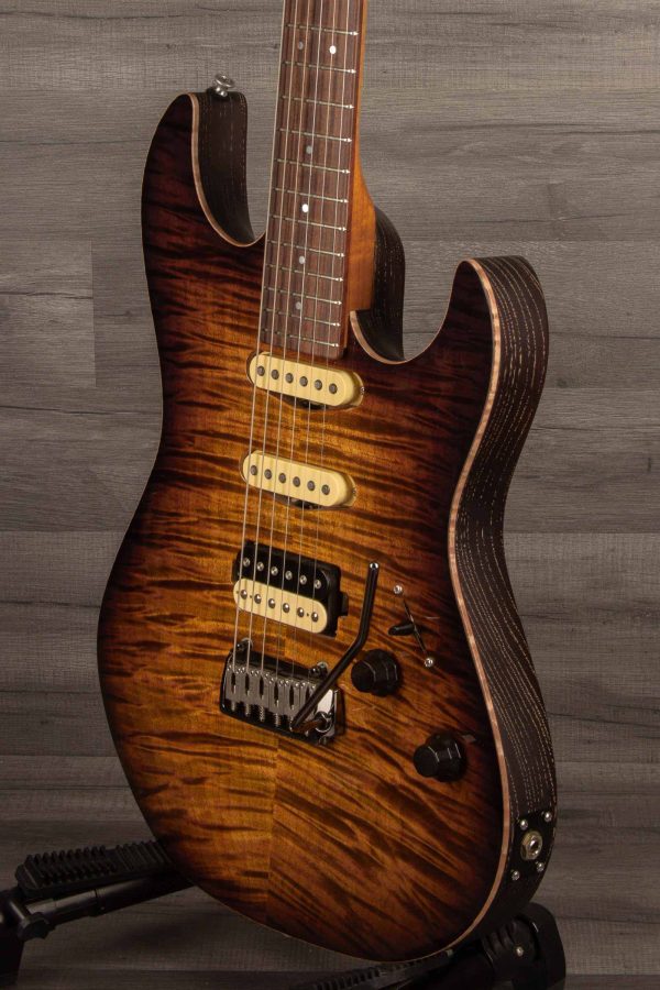 USED - Patrick James Eggle  96 Droptop Tobacco Burst For Sale