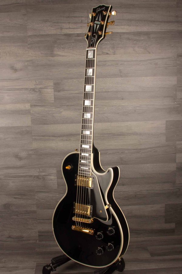 USED - Gibson Les Paul Custom Electric Guitar Ebony - 2008 Online now