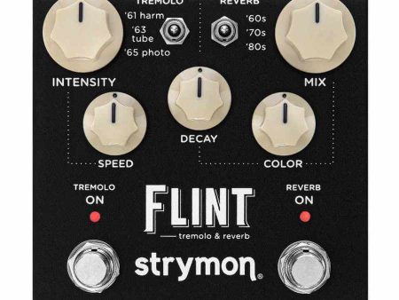 USED - Strymon Flint v2 Tremolo & Reverb Effects Pedal Online Sale