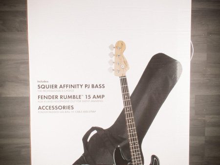 Fender Squier Affinity Bass PJ Pack - Sunburst Discount