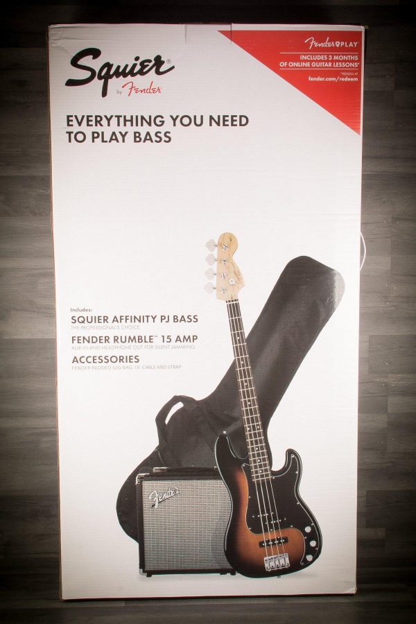 Fender Squier Affinity Bass PJ Pack - Sunburst Discount