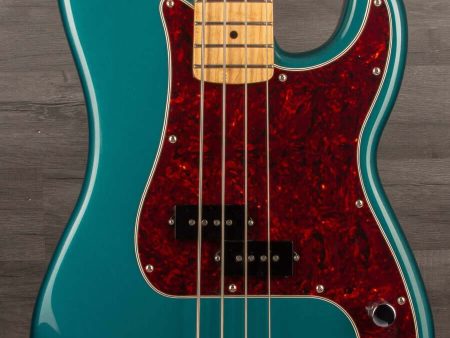 USED - Fender FSR Player Precision Bass Guitar - Ocean Turquoise Online