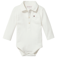 Tommy Hilfiger Baby Boy Poplin Collar Body L S Marshmallow Sale