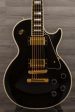 USED - Gibson Les Paul Custom Electric Guitar Black - 2007 Online Hot Sale