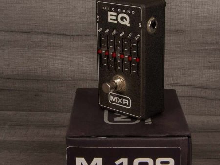 USED MXR M109 6B Equalizer Black Online now