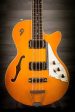 USED - Duesenberg Starplayer Bass Trans-Orange incl. Hard case Fashion