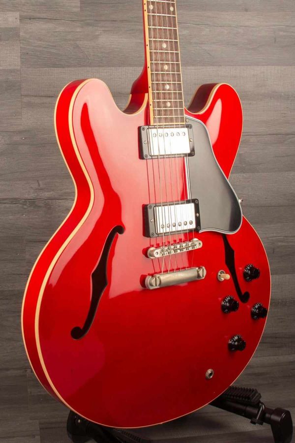 USED Gibson Custom Shop Memphis ES-335 Dot Electric Guitar 2011 - Cherry Online Sale