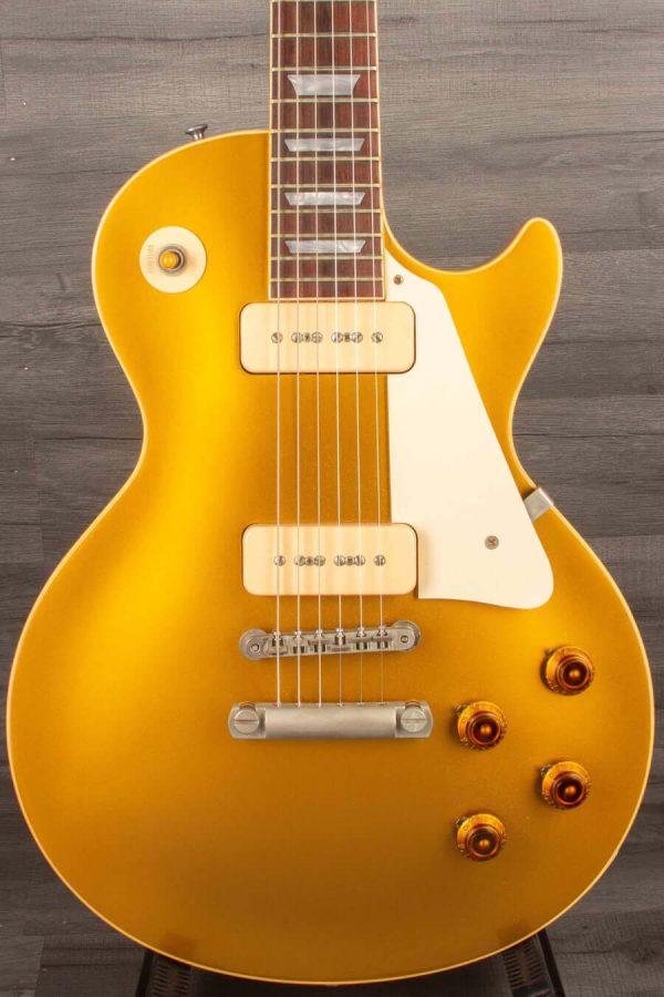 USED - Gibson Les Paul VOS 1956 GoldTop Reissue Electric Guitar - 2001 For Sale