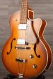 USED - Godin 5th Avenue CW Kingpin II Humbucker - Cognac Burst inc case For Discount