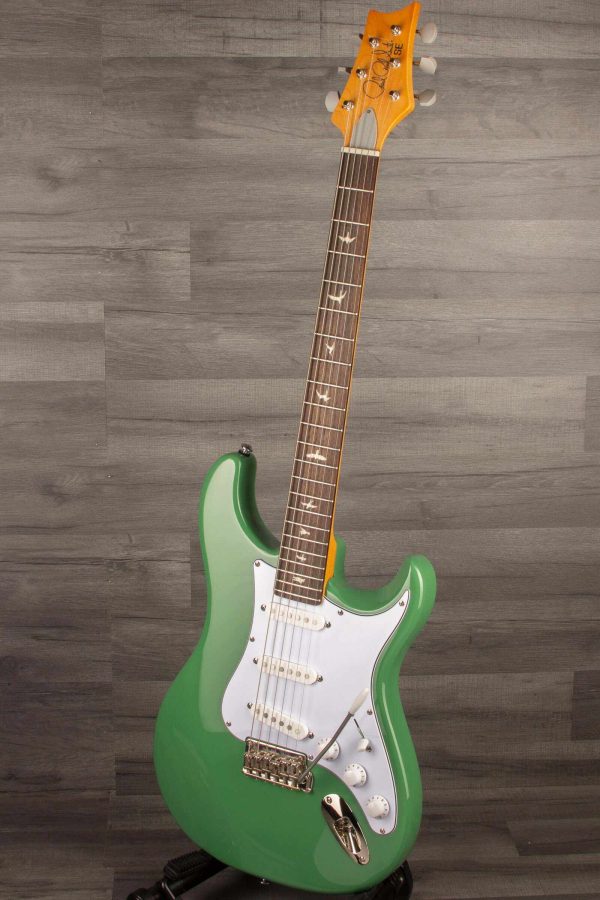 USED - PRS SE Silver Sky - Ever Green Online now