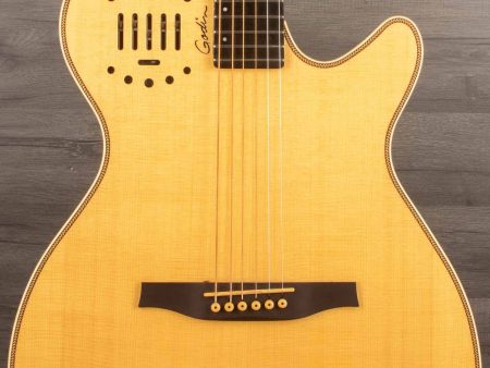 USED - Godin Multiac Grand Concert Steel Duet Ambiance, Natural Online now