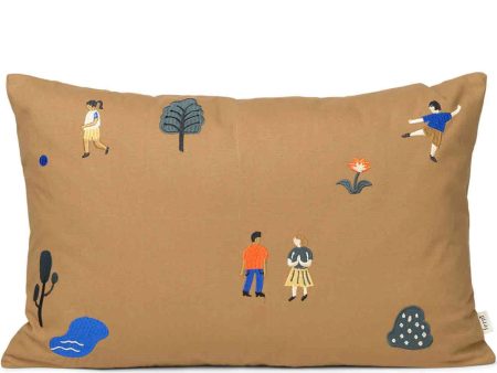 Ferm Living The Park Cushion with Pillow Sugar Kelp For Cheap