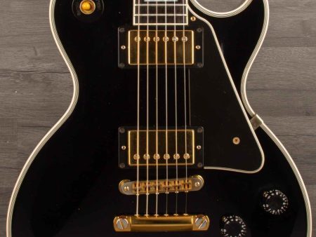 USED - Gibson Les Paul Custom Electric Guitar Ebony - 2008 Online now