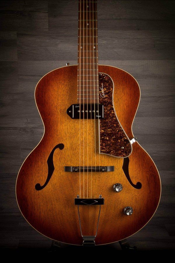 USED - Godin 5Th Avenue Kingpin P90 - Cognac Burst on Sale