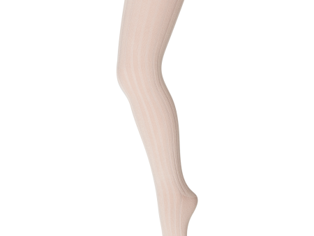 MP Cotton Rose Rib Tights Rose For Discount