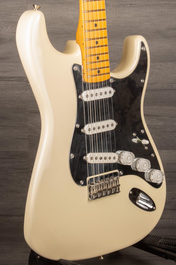 Fender Nile Rodgers Hitmaker Stratocaster® Electric Guitar, Maple Fingerboard - Olympic White Online Hot Sale