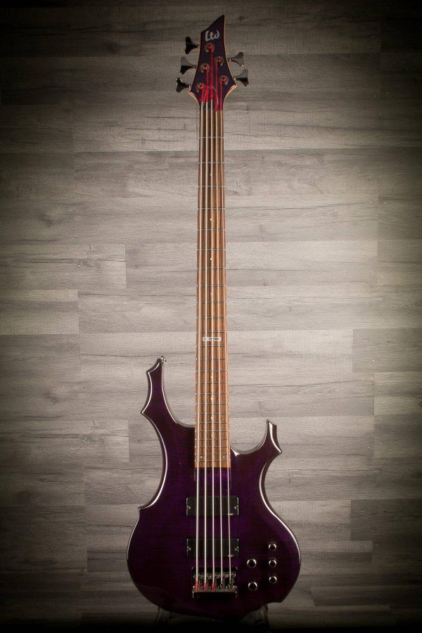 USED - ESP LTD F-155DX Dark See Thru Purple For Discount