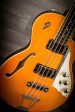 USED - Duesenberg Starplayer Bass Trans-Orange incl. Hard case Fashion