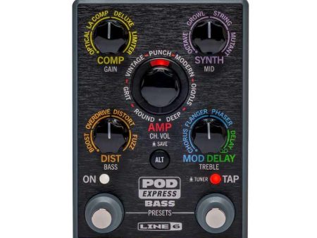 Line 6 Pod Express Bass Pedal Hot on Sale